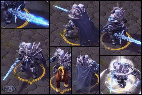 《风暴英雄》特殊皮肤:死亡骑士阿尔萨斯