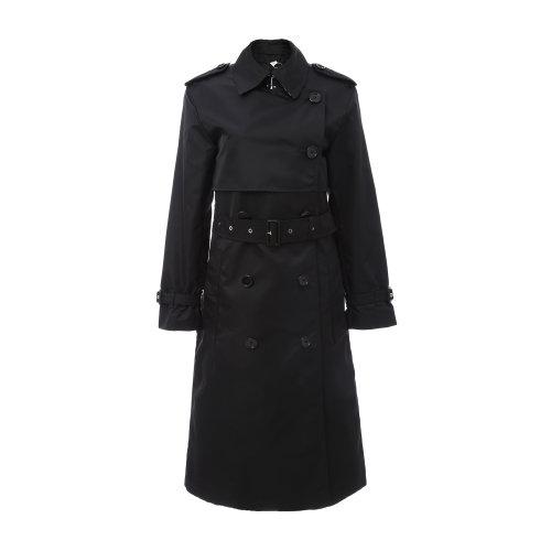 burberry风衣系列介绍,burberry风衣系列 翻领附腰带黑色女士长款风衣 burberry/博柏利 巴宝莉 女式外套 女士