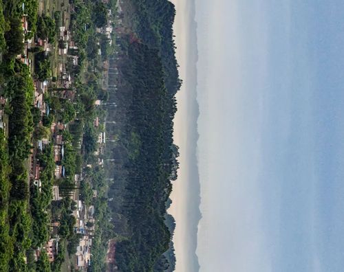 震撼长图360全景远眺乐山全貌