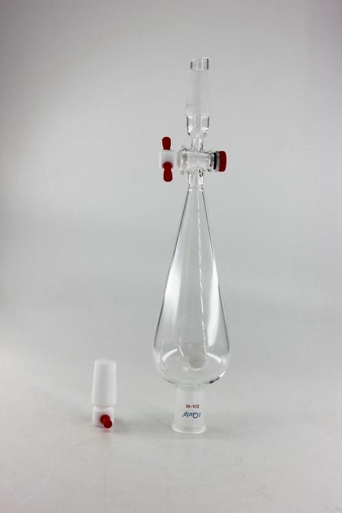 芯硅谷 s3004 具磨口分液漏斗,四氟节门,高硼硅玻璃,10ml-250ml 250ml