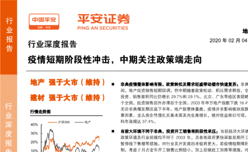 地产行业研究报告:平安证券-地产行业深度报告:疫情短期阶段性冲击