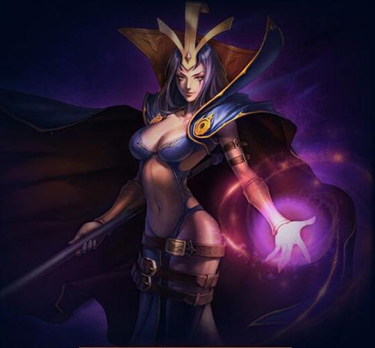 诡术妖姬 乐芙兰-英雄皮肤-来自"lol皮肤修改器"画板推荐