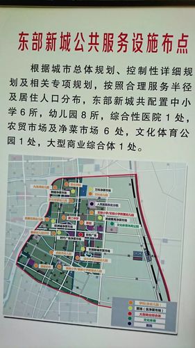 高邮东部新城公共服务设施布点图曝光._规划