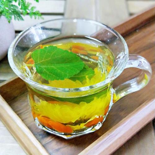 桑叶菊花枸杞茶,清肺润燥,清肝明目