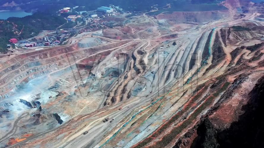 广东韶关大宝山矿-铜铁硫锌矿-露天矿山_3840x2160