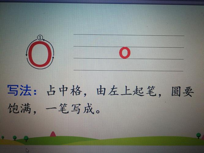 汉语拼音篇之一一单韵母《a o e》