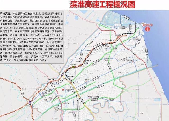 为了更好地发展滨海港,江苏拟建一条高速,长65.1公里