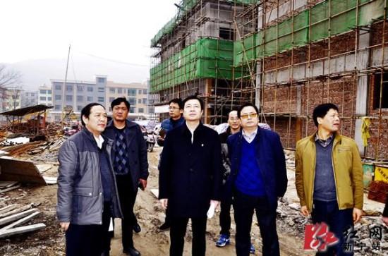 邵阳市委常委常务副市长蔡典维深入新宁县调研