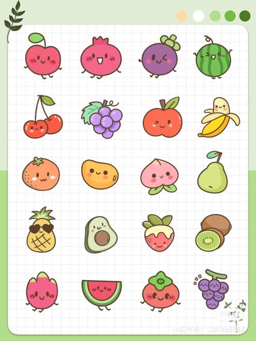 水果简笔画(上)_简笔画_水果_文化_绘画