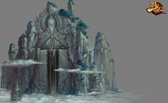 《斗仙》须弥山鸿钧老祖石像