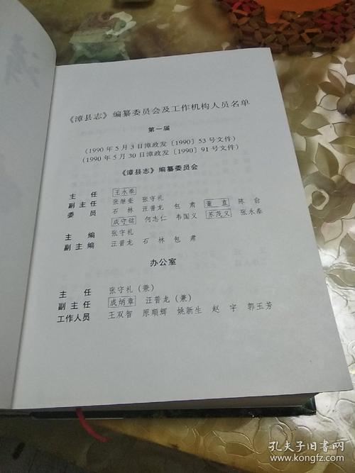 漳县志