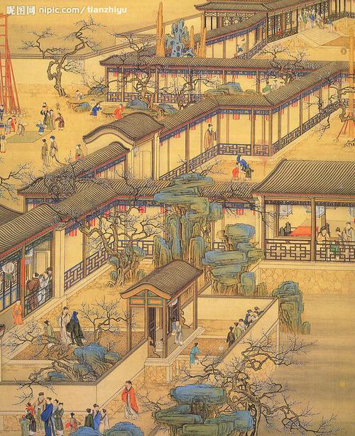 清明上河图落款是什么样子的?