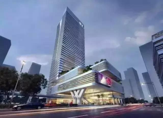 西部:广报中心,宝地广场已封顶 觉得还看不过瘾?