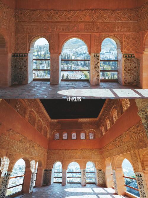 2019最喜欢的旅行目的地,阿尔罕布拉宫_皇宫_建筑_阿拉伯_庭院_北非