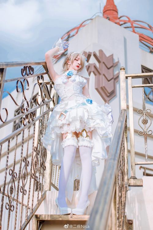 【cos正片】崩坏3丽塔花嫁cos