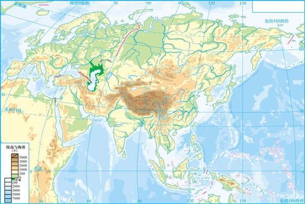 收藏版 | 超级棒的世界区域地理彩色底图
