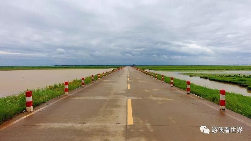 江西鄱阳湖吴城水上公路