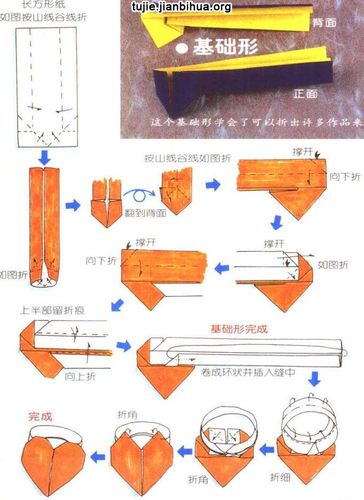 纸戒指制作方法图解
