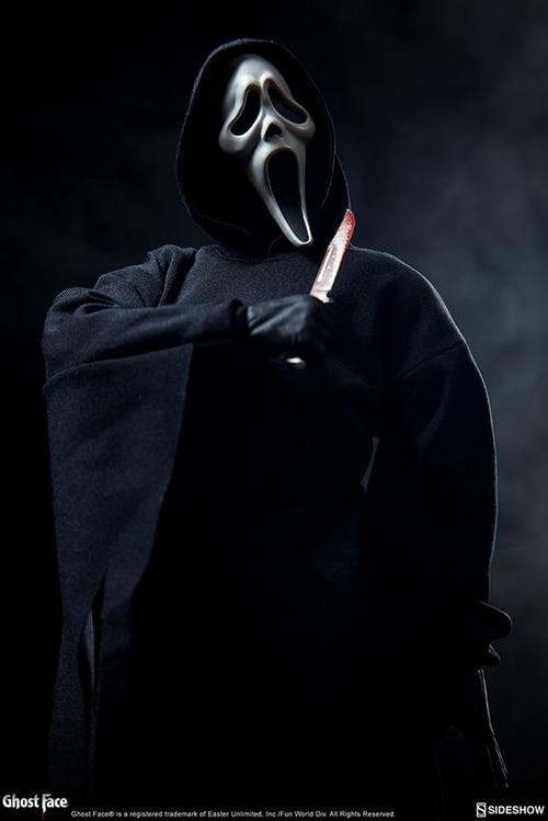 sideshow100447惊声尖叫ghostface鬼脸杀手接单兵人