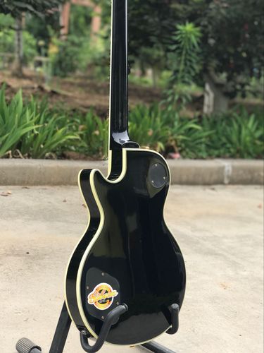 g 吉布森 custom shop 黑色带大图案吉他,电吉他定制商店_7折现价1299