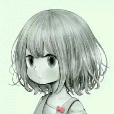 素描闺蜜头像↗_卡通动漫头像_我要个性网