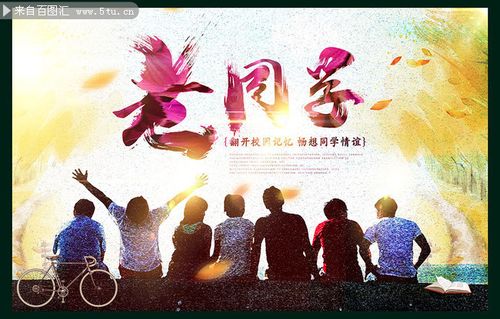同学聚会背景板