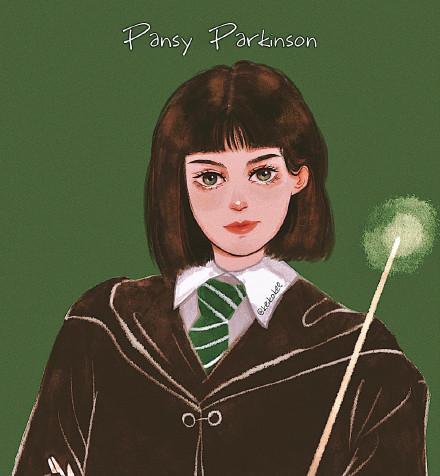 金妮这张就很有校花的感觉