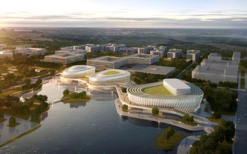 体育馆效果图 河海大学常州新校区所处区域属于金坛城市拓展区