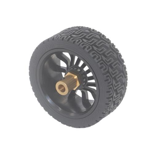 车轮轮胎szcmmotor智能小车电机轮子平衡65mm机器人智能车