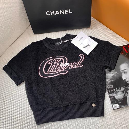 chanel 香奈儿名媛风 甜美少女针织短袖_名媛_针织_短袖_香奈儿怎么样