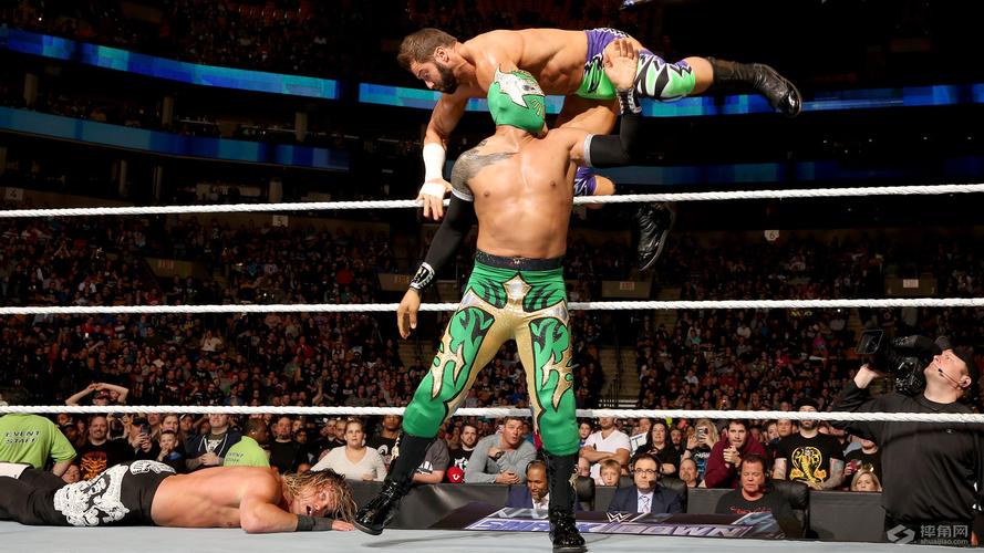 道夫齐格勒萨米扎恩对阵米兹凯文欧文斯wwesmackdown20160324