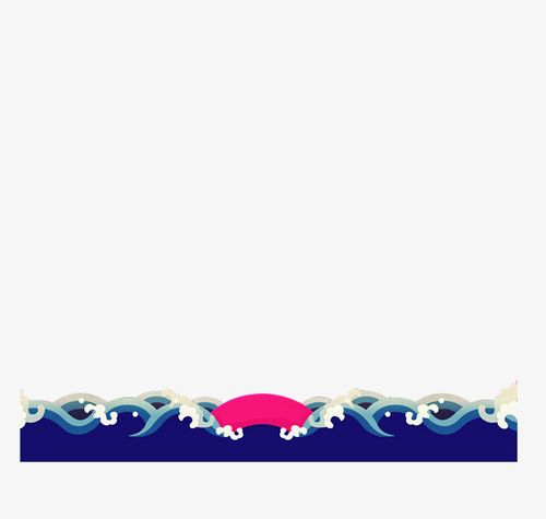 中国风海浪素材