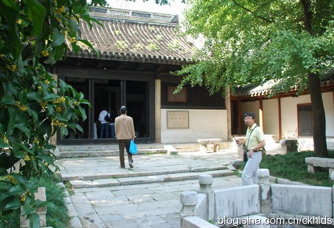 无锡锡惠公园走走7华孝子祠