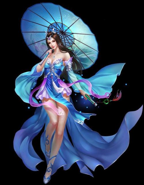 古风武侠仙侠唯美3d角色原画插画集