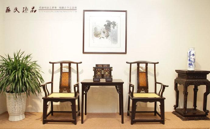 区氏臻品紫檀家具惊艳名家具展