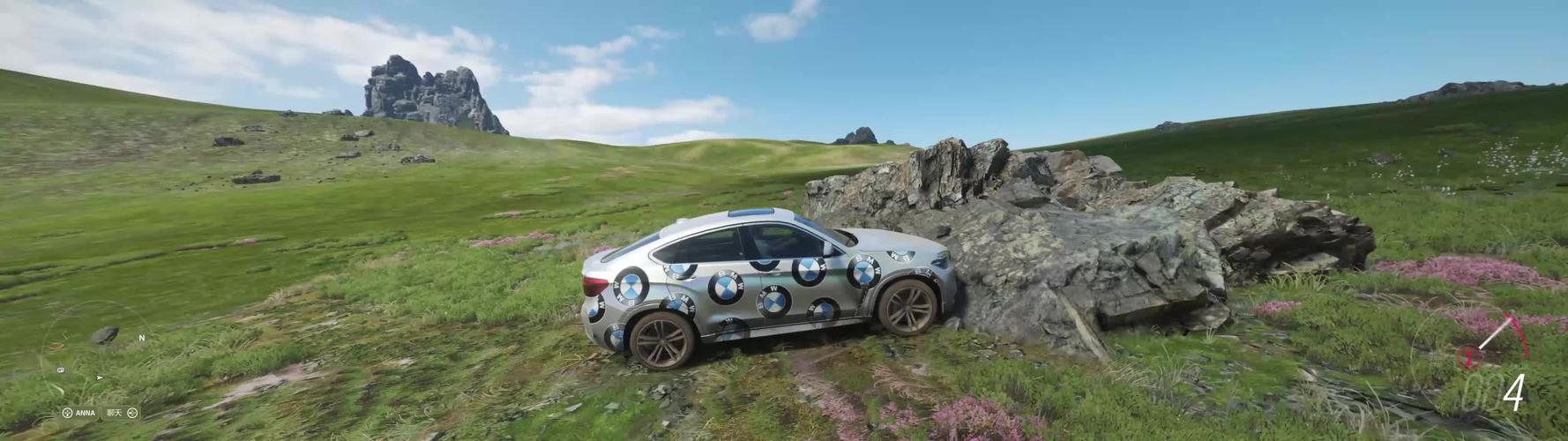 地平线4:四百万级w12超豪华suv宾利添越雪地越野