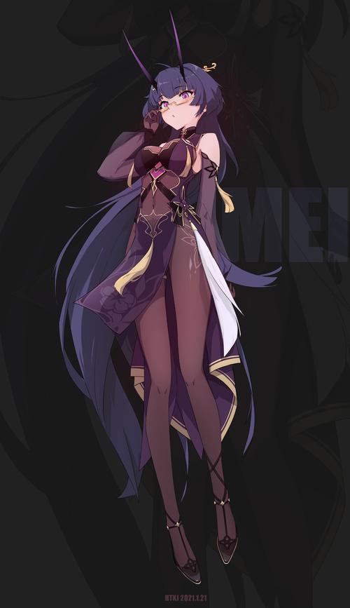 夜雨春澜:腿之律者黑丝黑色丝袜崩坏3rd芽衣雷律-触站