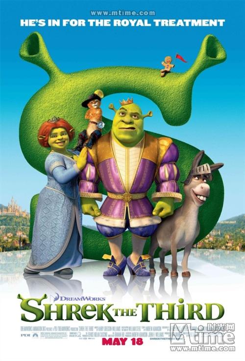 怪物史瑞克3shrek the third(2007)史莱克原以为可以和费奥娜在沼泽地