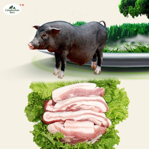 藏鹤山生态黑猪肉