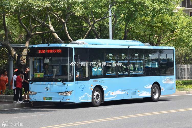 厦门102路公交车路线