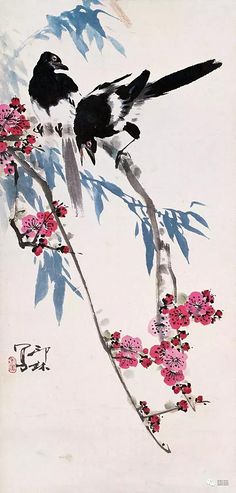 萧朗(1917-2010),名印鈢,著名花鸟画家,杰出的美术教育家,被誉为"中国