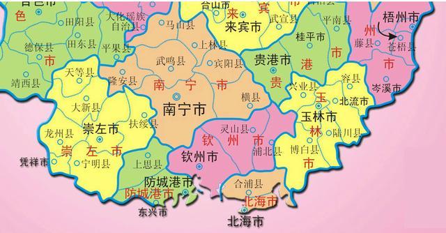如果防城港,钦州,北海合并,城市叫什么名字,三地网友炸了锅