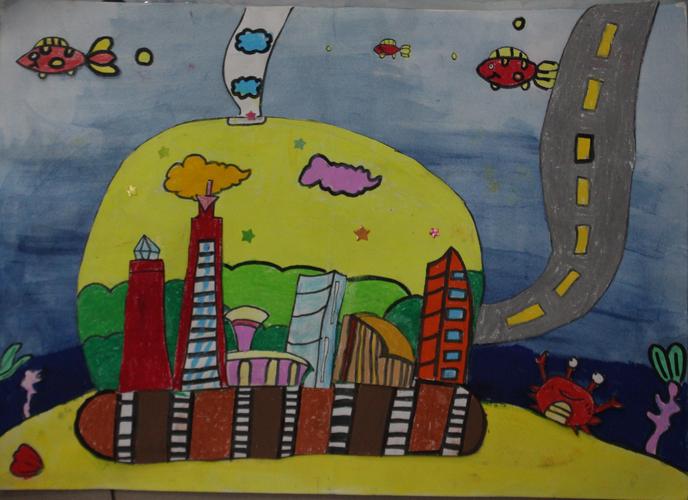 "科技创造未来 绘画点燃梦想"海勃湾区第四小学举办第