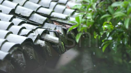 柳江古镇雨景古建4k_3840x2160_高清视频素材下载(编号:4704339)_实拍