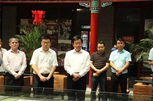 天津市宁河区委书记王洪海一行到滦州古城考察参观