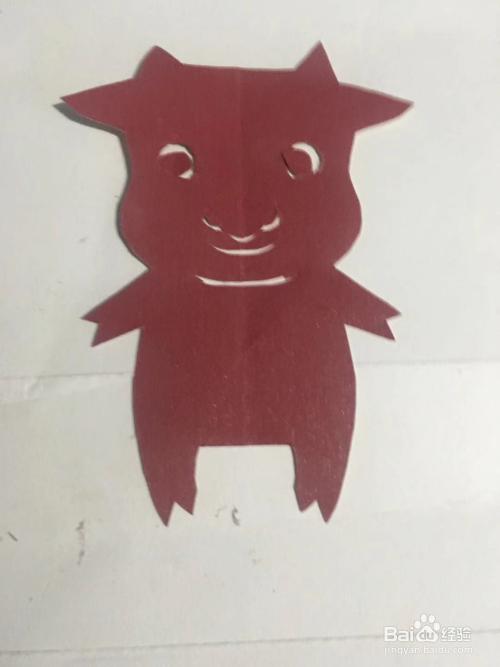 幼儿手工启蒙 一头可爱的小牛 怎样用彩纸裁剪