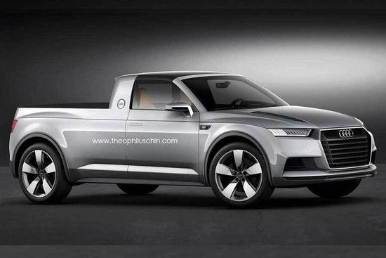 免费下载应用【 搜狐汽车 新车】如果在路上看到了一台奥迪皮卡车,你