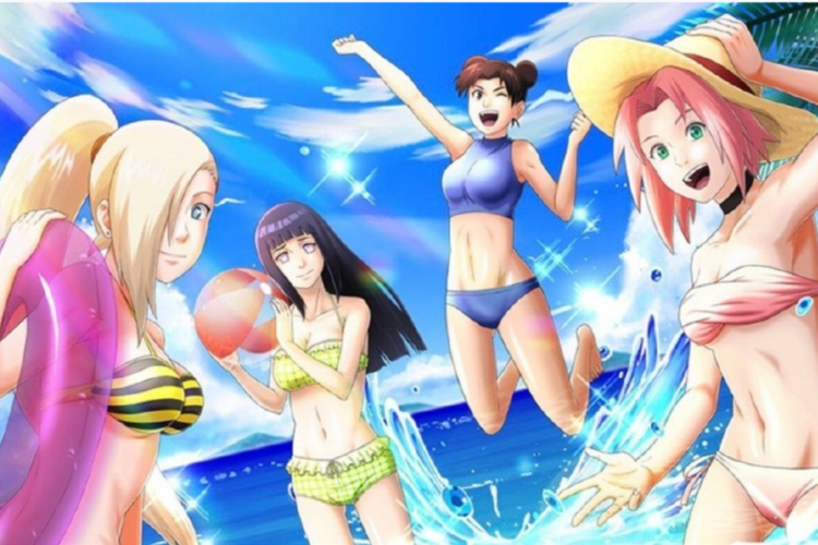 当火影人物穿上泳装夏日限定这样的纲手你见过吗