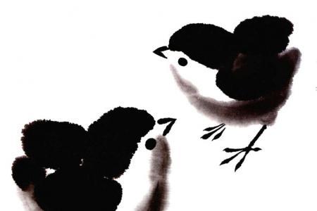 儿童国画基础教程27 小鸡