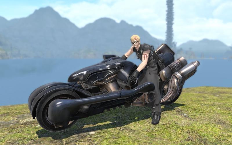 ff14新坐骑sds芬里尔克劳德摩托车展示